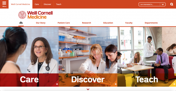 new weill cornell website