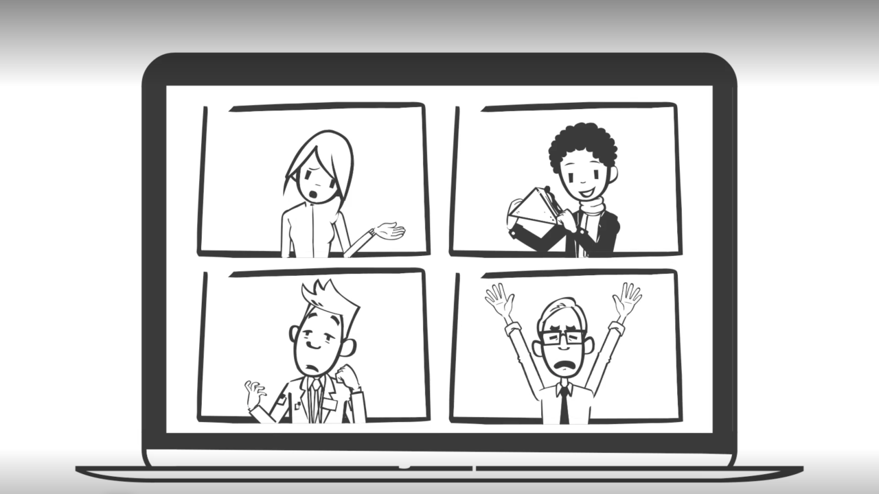 People on Zoom call
