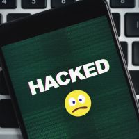 Phone that's been hacked