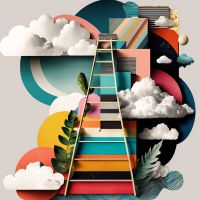 Ladder going up