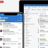 Microsoft Outlook on device