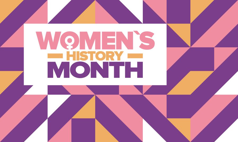women's history month banner