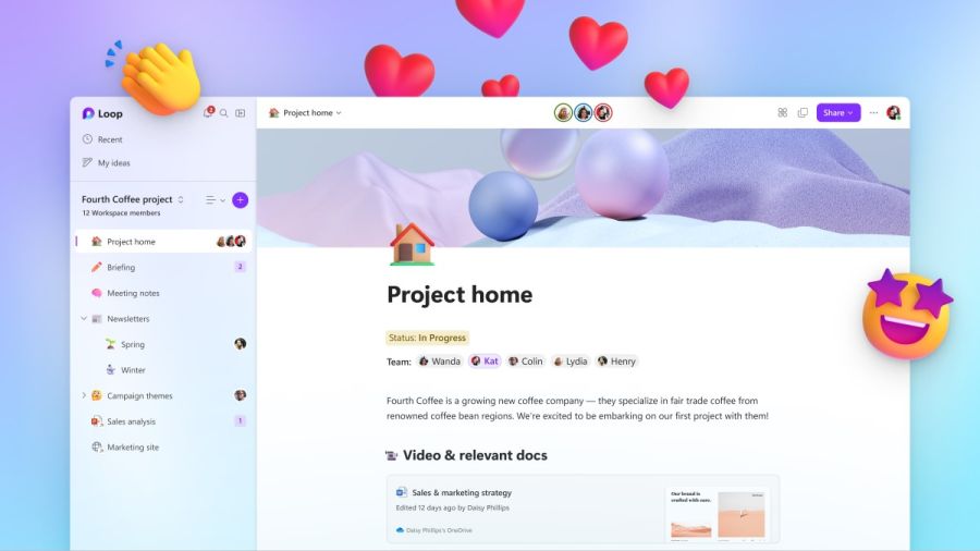 Microsoft Loop banner