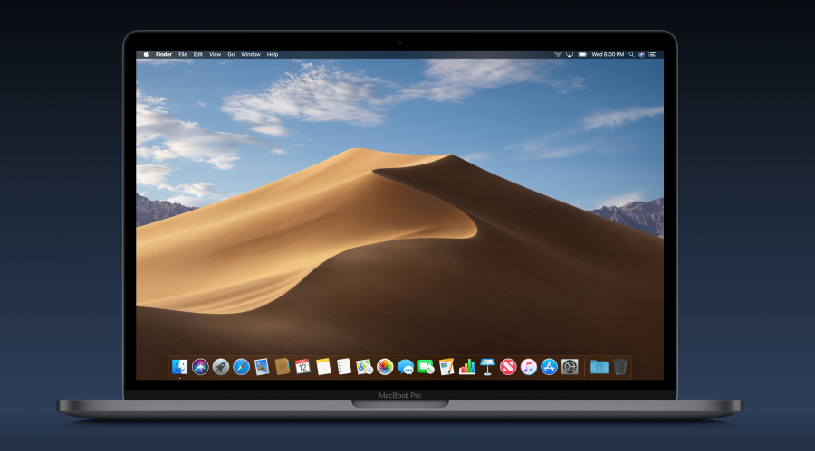 Screenshot of macOS Mojave