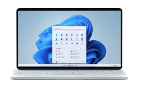 Windows 11 on a laptop