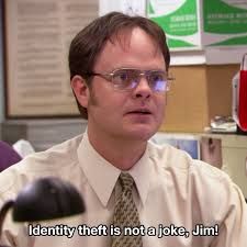 dwight identity theft