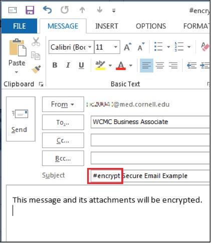 outlook email encryption services