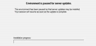Epic system maintenance message stating server is down for mainatenance