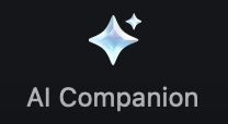 Zoom AI Companion button