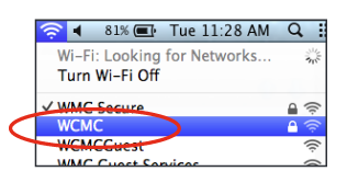 mac wifi connection