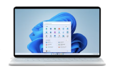Windows 11 on a laptop 