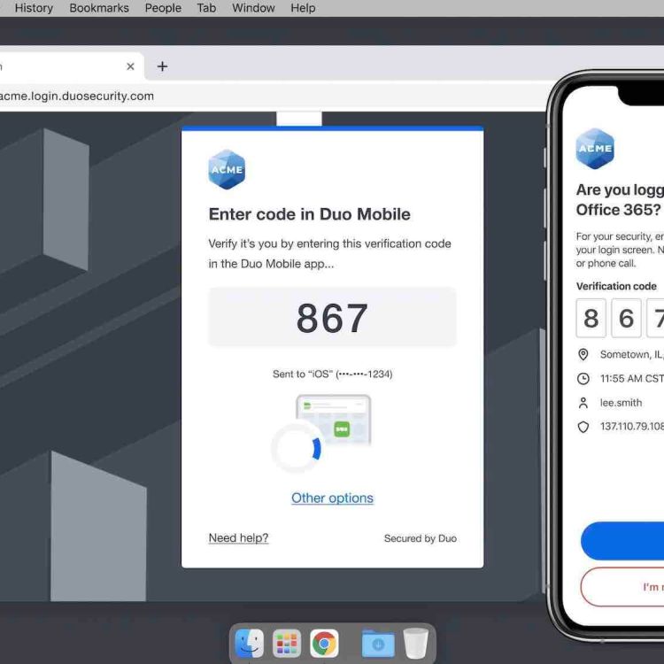 Duo verified push screenshot