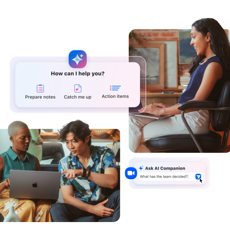 Zoom AI Companion promotional image